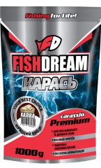 Элитная прикормка FishDream Premium Карась "Халва" 1 кг.