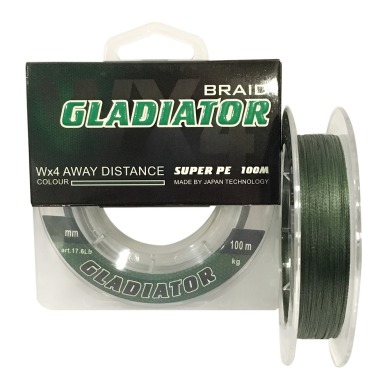 Шнур Gladiator зеленый 0,16