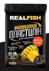 РЫБОЛОВНЫЙ ПЛАСТИЛИН  REALFISH КИСЛАЯ ГРУША