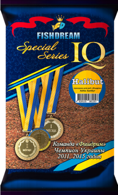 Элитная прикормка FishDream IQ "Халибут" 0,9кг
