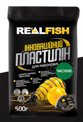 РЫБОЛОВНЫЙ ПЛАСТИЛИН  REALFISH ЧЕСНОК