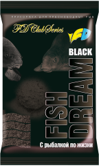 Элитная прикормка FishDream "Black"  0,8кг