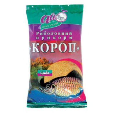 Классическая прикормка Ай подсекай "Карп-Слива" 1кг