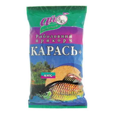 Классическая прикормка Ай подсекай "Карась Анис" 1кг