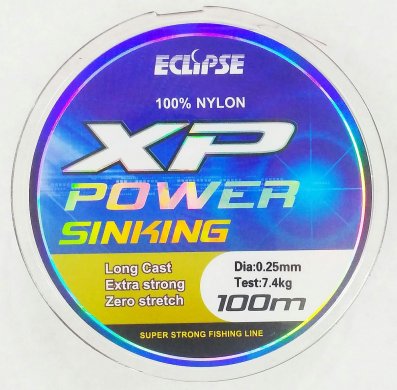 Жилка Eclipse XP-POWER Sinking 100m 0.40mm Жилка Eclipse XP-POWER Sinking 100m 0.40mm