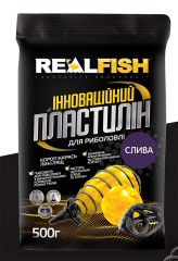 РЫБОЛОВНЫЙ ПЛАСТИЛИН  REALFISH СЛИВА
