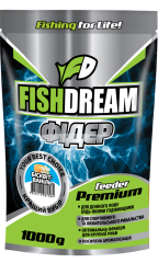 Элитная прикормка FishDream Premium Фидер "Бисквит-ваниль" 1 кг.