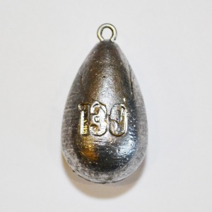 Груз "Груша" некрашеный 130г