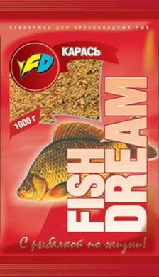 Классическая прикормка FishDream "Карась" 1кг